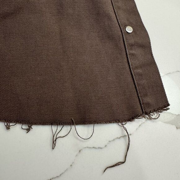 Topshop brown denim jacket size 8 - Picture 8 of 8